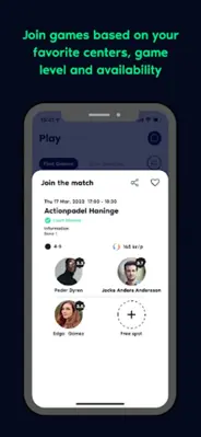 Padel Mates android App screenshot 2